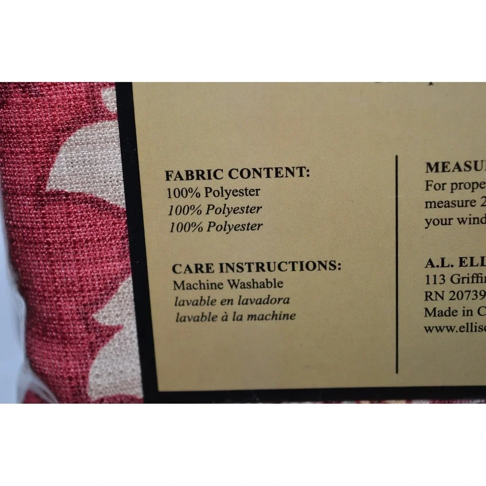 Cadogen Panel pair 70x84 Curtains Panels Polyester One set Vtg
